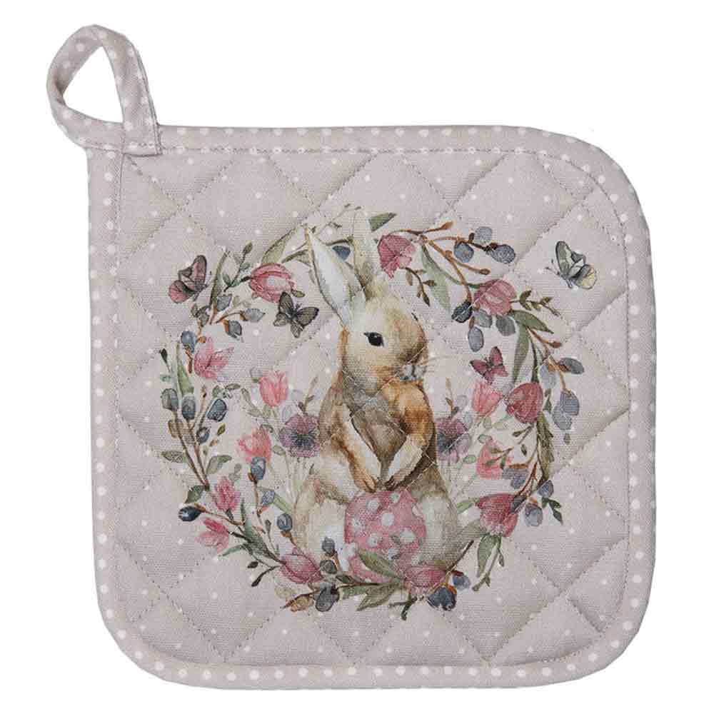 Clayre & Eef - Topflappen Easter Flower