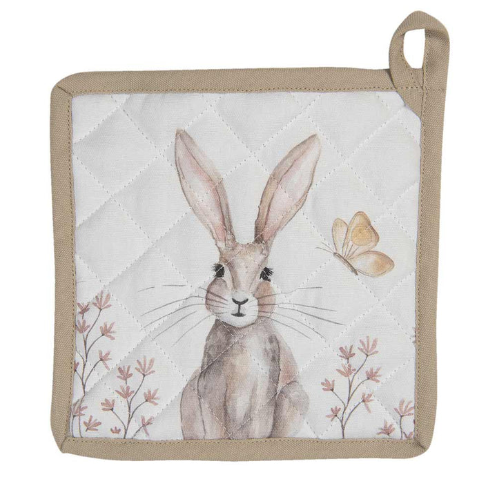 Clayre & Eef - Topflappen Hase beige