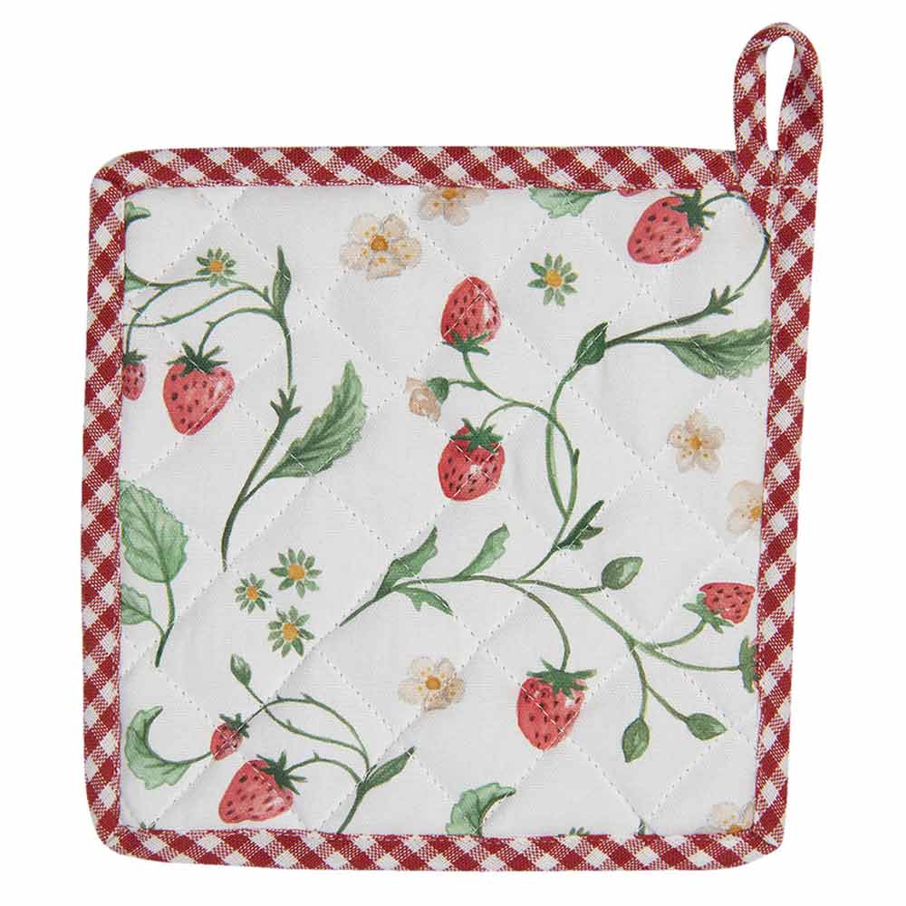 Clayre & Eef - Topflappen Strawberry