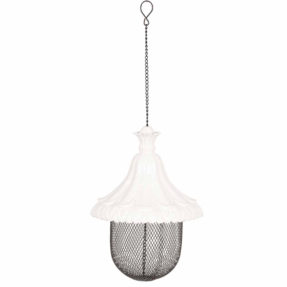 Clayre & Eef - Vogel Fressnapf Shabby Chic