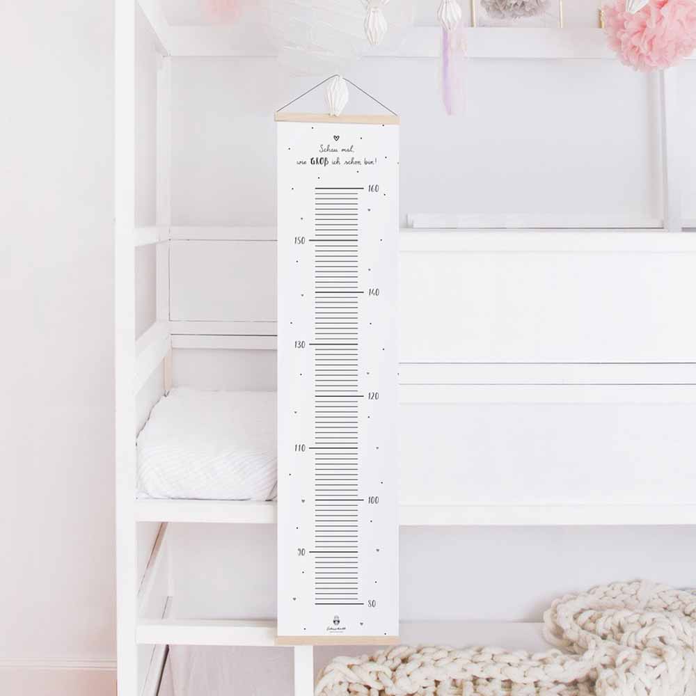 Eulenschnitt - Messlatte für Kinder