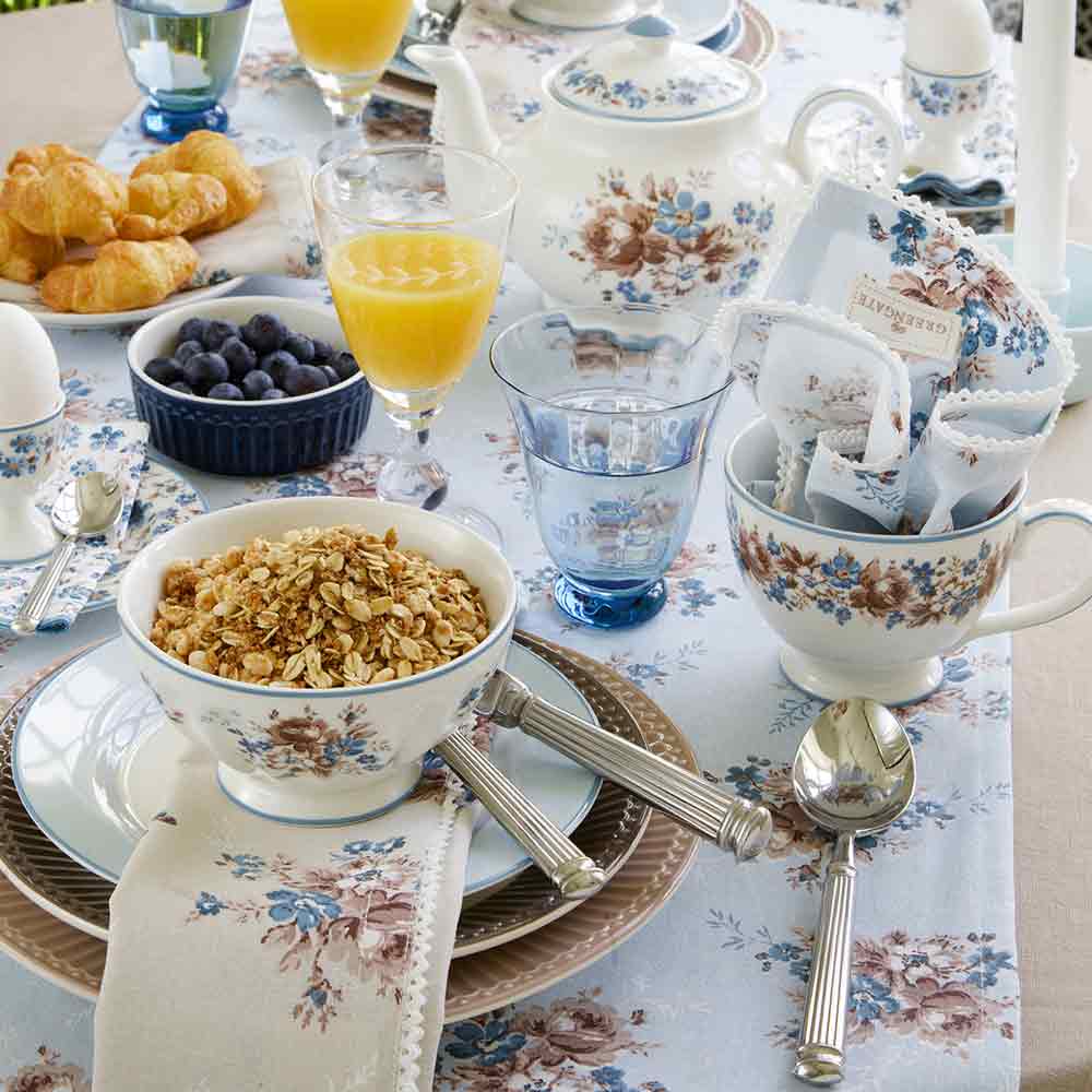 GreenGate - Marie Stoffserviette mit Spitze beige