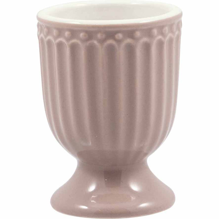 GreenGate - Alice Eierbecher mit geriffeltem Design.