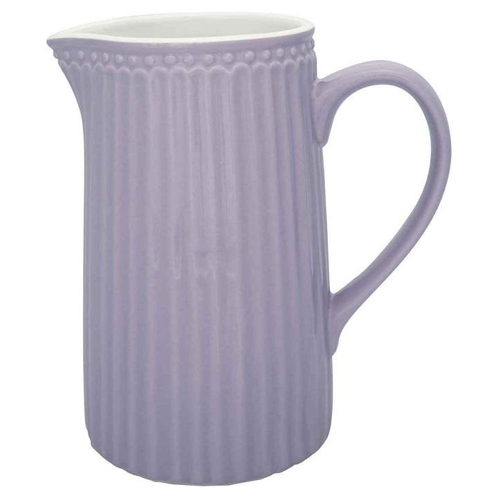 GreenGate - Alice Krug 1 Liter mit Henkel und geripptem Design.
