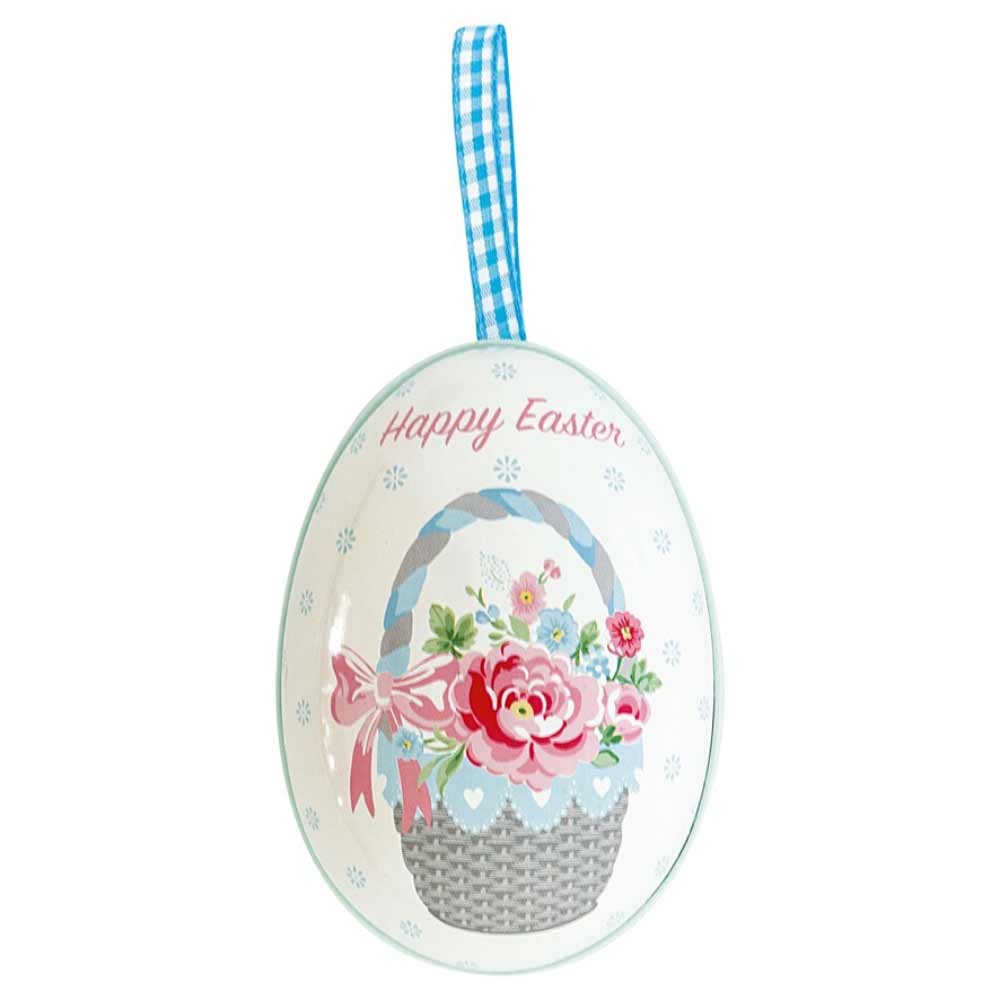GreenGate - Alma easter Deko Osterei als Dose white 2er-Set