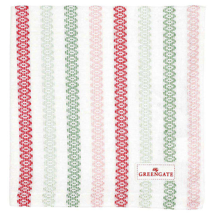 GreenGate - Andrea Stoffserviette white