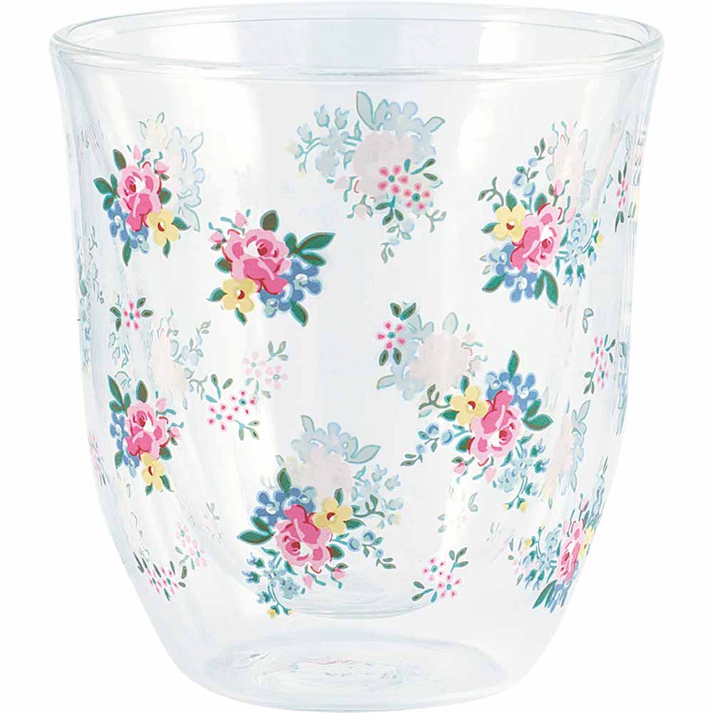 GreenGate - Augusta Wassertasse aus Glas white