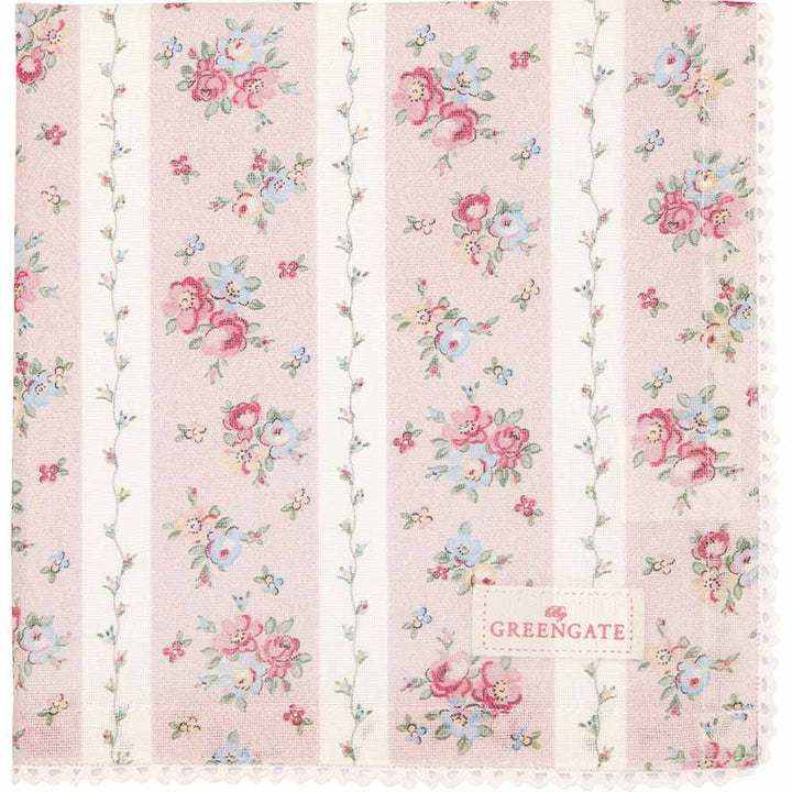 GreenGate - Ava Stoffserviette mit Spitze white