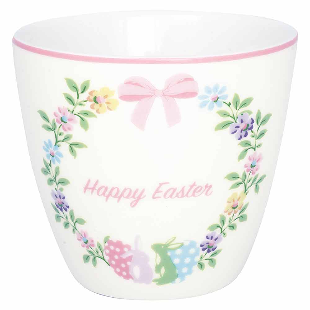 GreenGate - Aysel Latte cup white