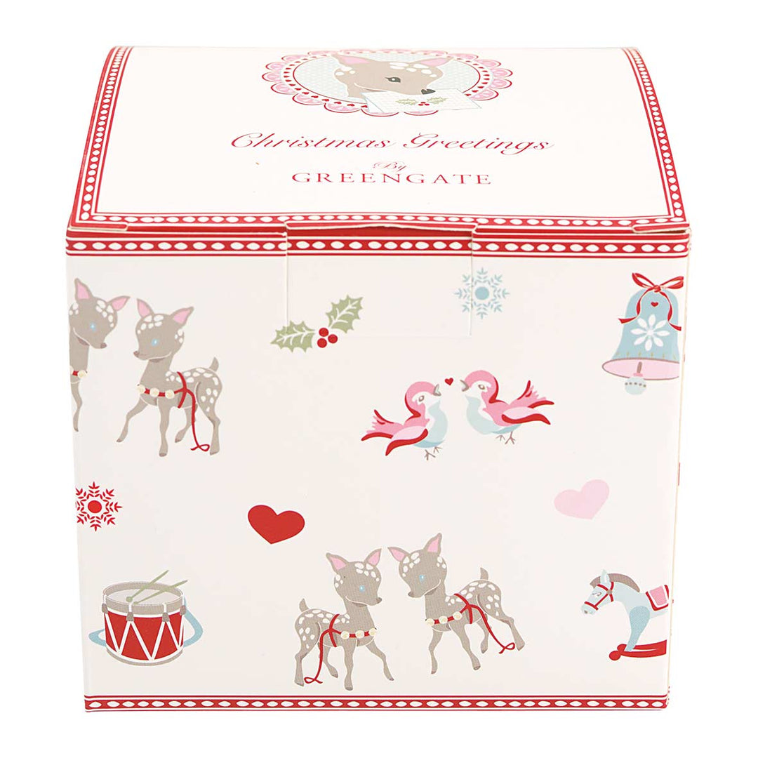 GreenGate - Bambi Geschenkebox white