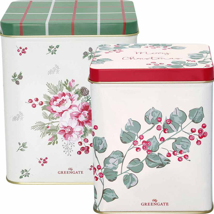 GreenGate - Charline Aufbewahrungsbox white 2er-Set
