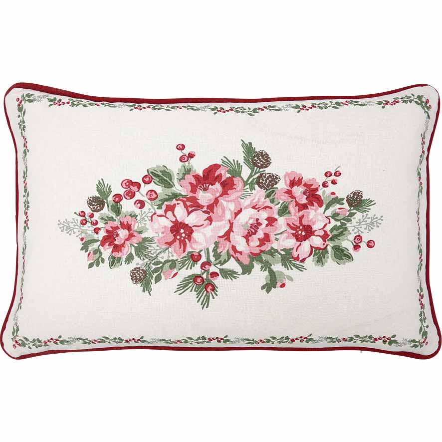 GreenGate - Charline Kissenbezug white pieceprinted 30 x 50 cm