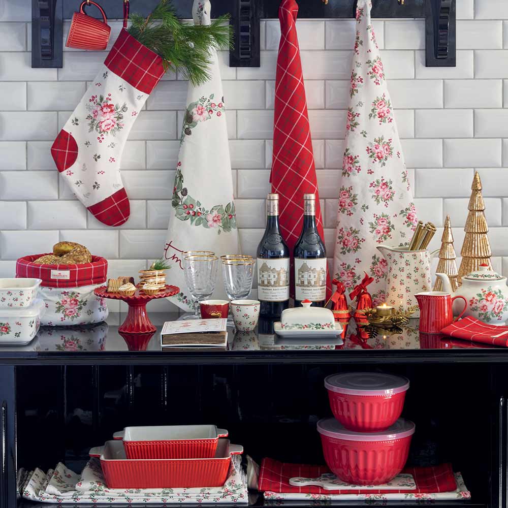 GreenGate - Charline Stoffserviette mit Spitze white