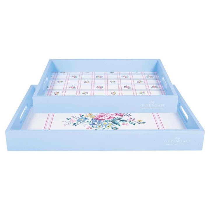 GreenGate - Elina Tablett white 2er-Set