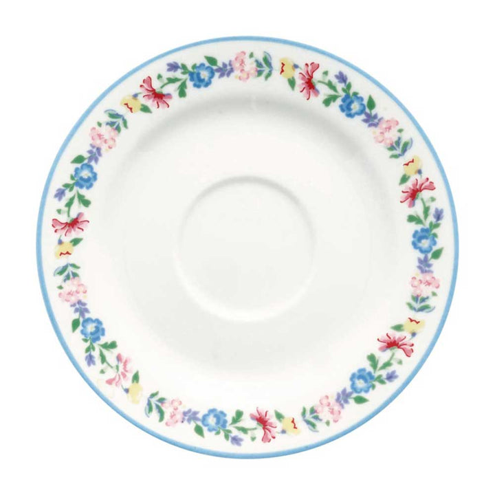 GreenGate - Elina Tasse mit Untertasse white