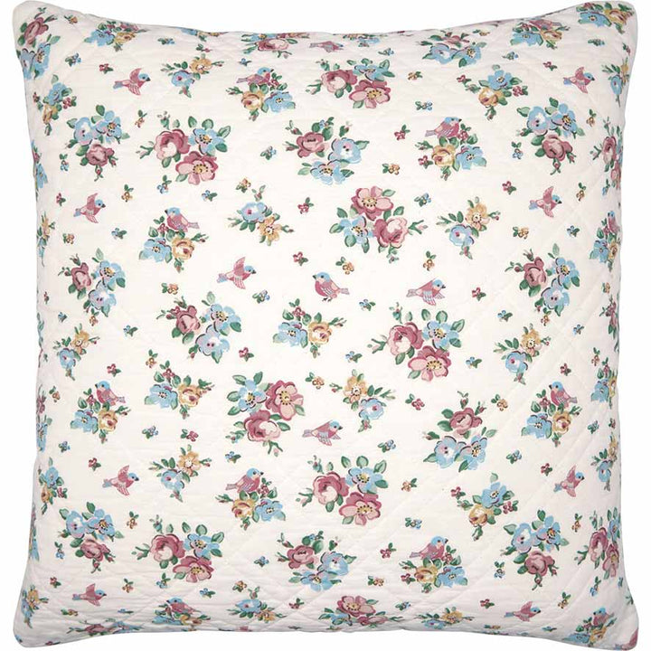 GreenGate - Ellie Kissenbezug white mit Stickerei 50 x 50 cm
