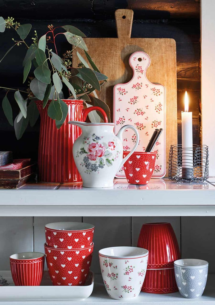 GreenGate - Elouise Milchkännchen white