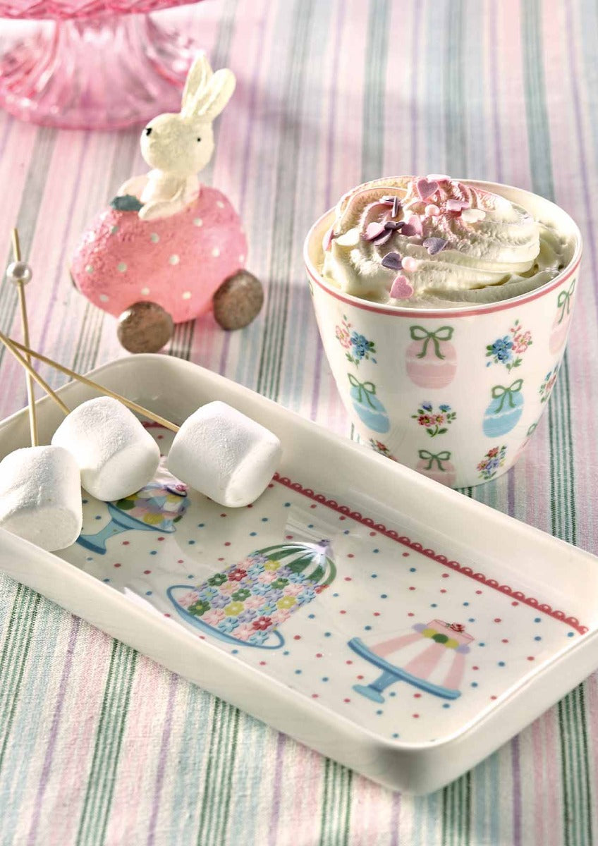 GreenGate - Tenna Tablett small white