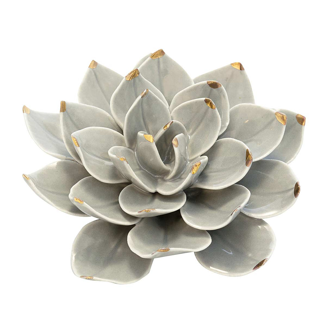 GreenGate - Flower Blumendekoration in grau