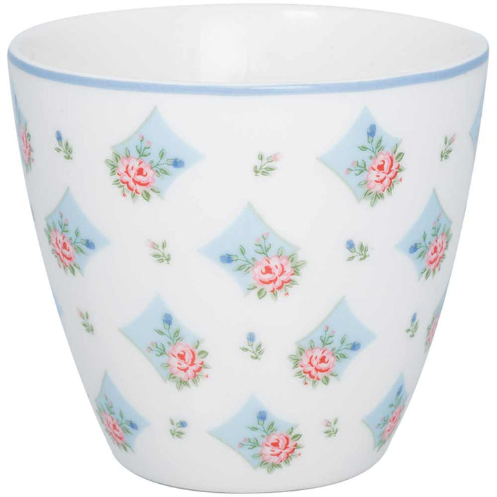 GreenGate - Freja Latte cup white