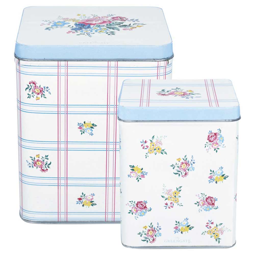 GreenGate - Gaby Aufbewahrungsbox white 2er-Set