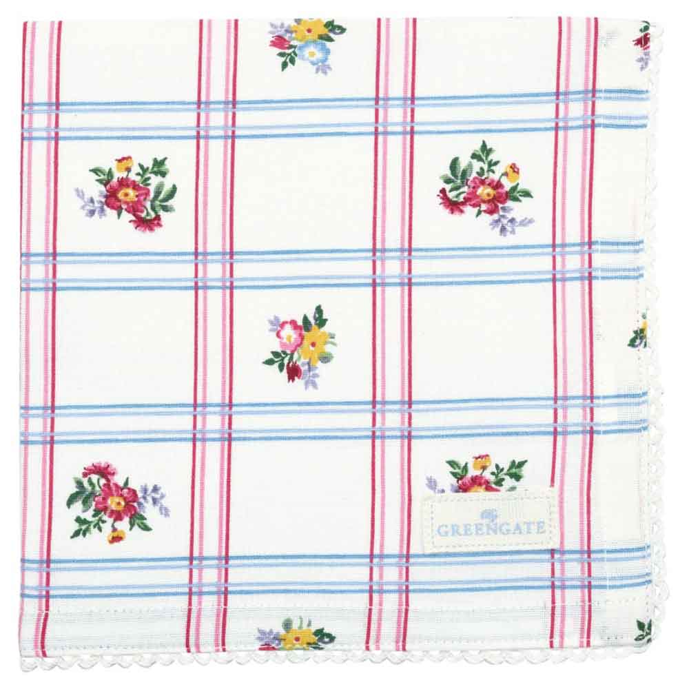 GreenGate - Gaby Stoffserviette mit Spitze white