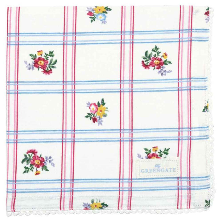 GreenGate - Gaby Stoffserviette mit Spitze white