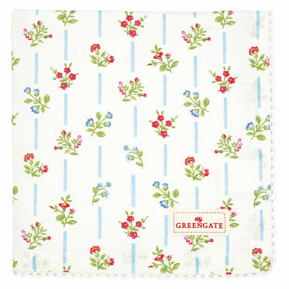 GreenGate - Hannah Stoffserviette mit Spitze white