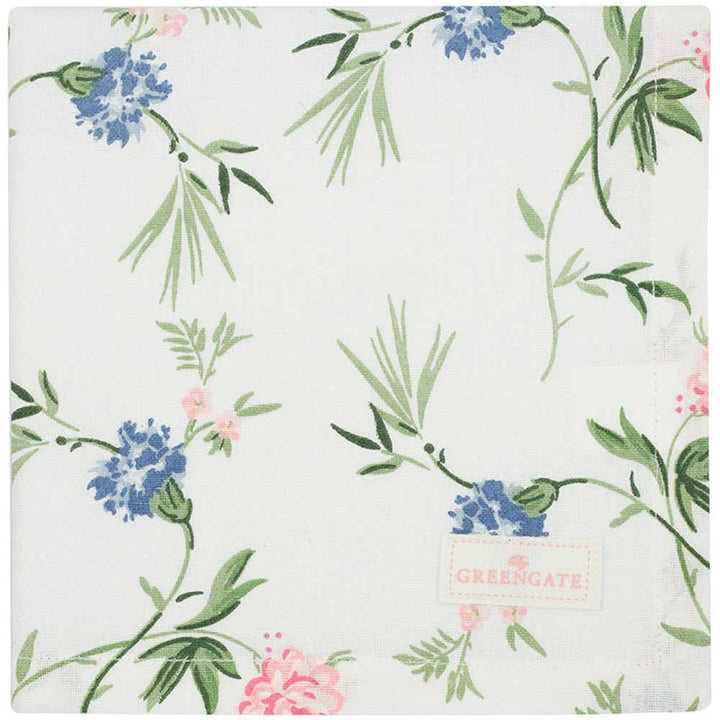 GreenGate - Henriette Stoffserviette white