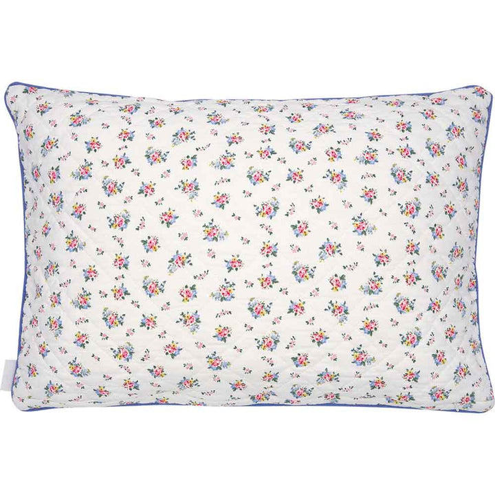 GreenGate - Laura Kissenbezug white mit Stickerei 40 x 60 cm
