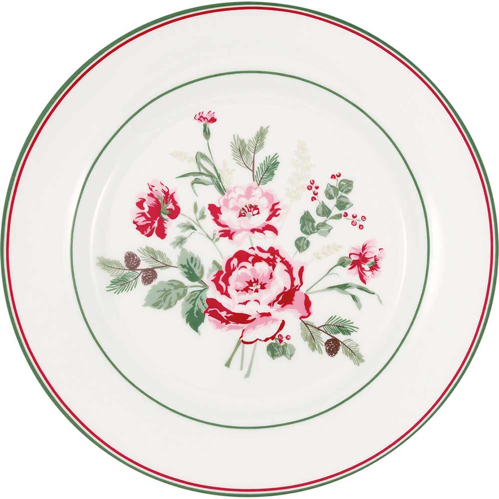 GreenGate - Leonora Frühstücksteller white