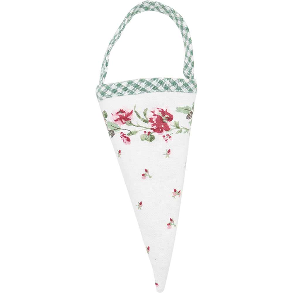 GreenGate - Leonora Spitztüte aus Stoff white