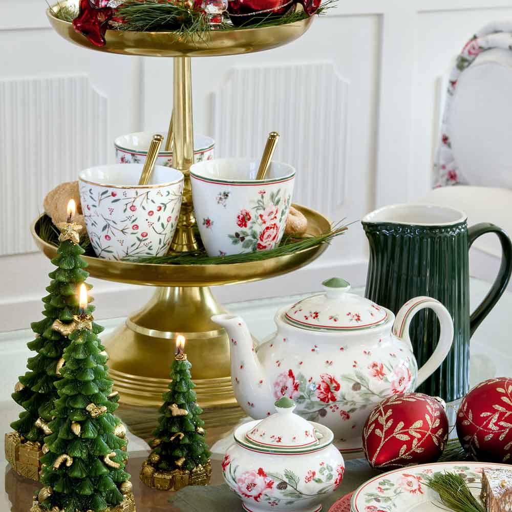 GreenGate - Leonora Teekanne white