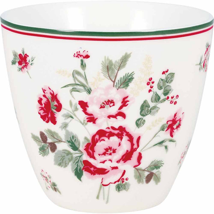 GreenGate - Leonora Latte cup white