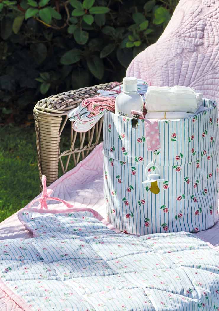 GreenGate - Lily Petit Aufbewahrungskorb white xlarge