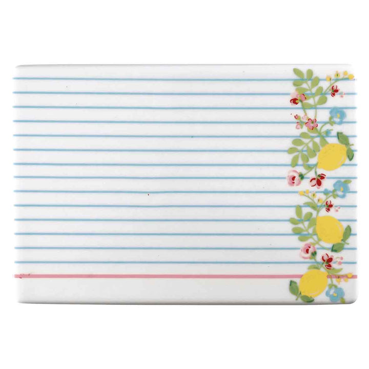 GreenGate - Limona Brettchen white