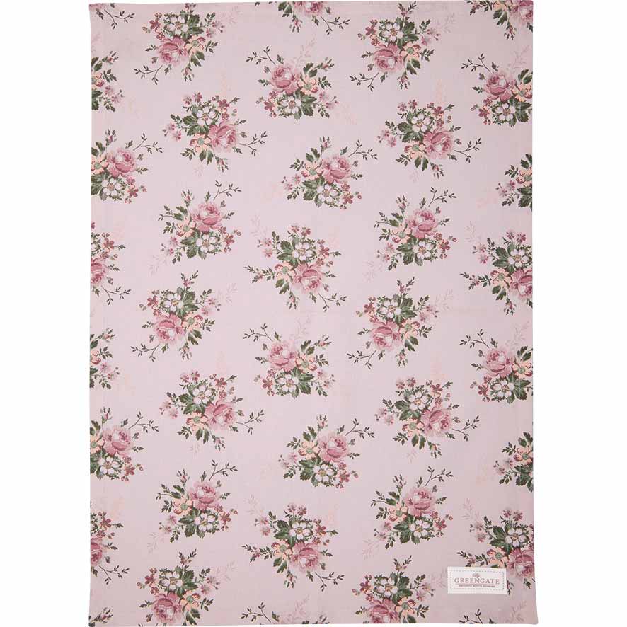 GreenGate - Marie Geschirrtuch dusty rose