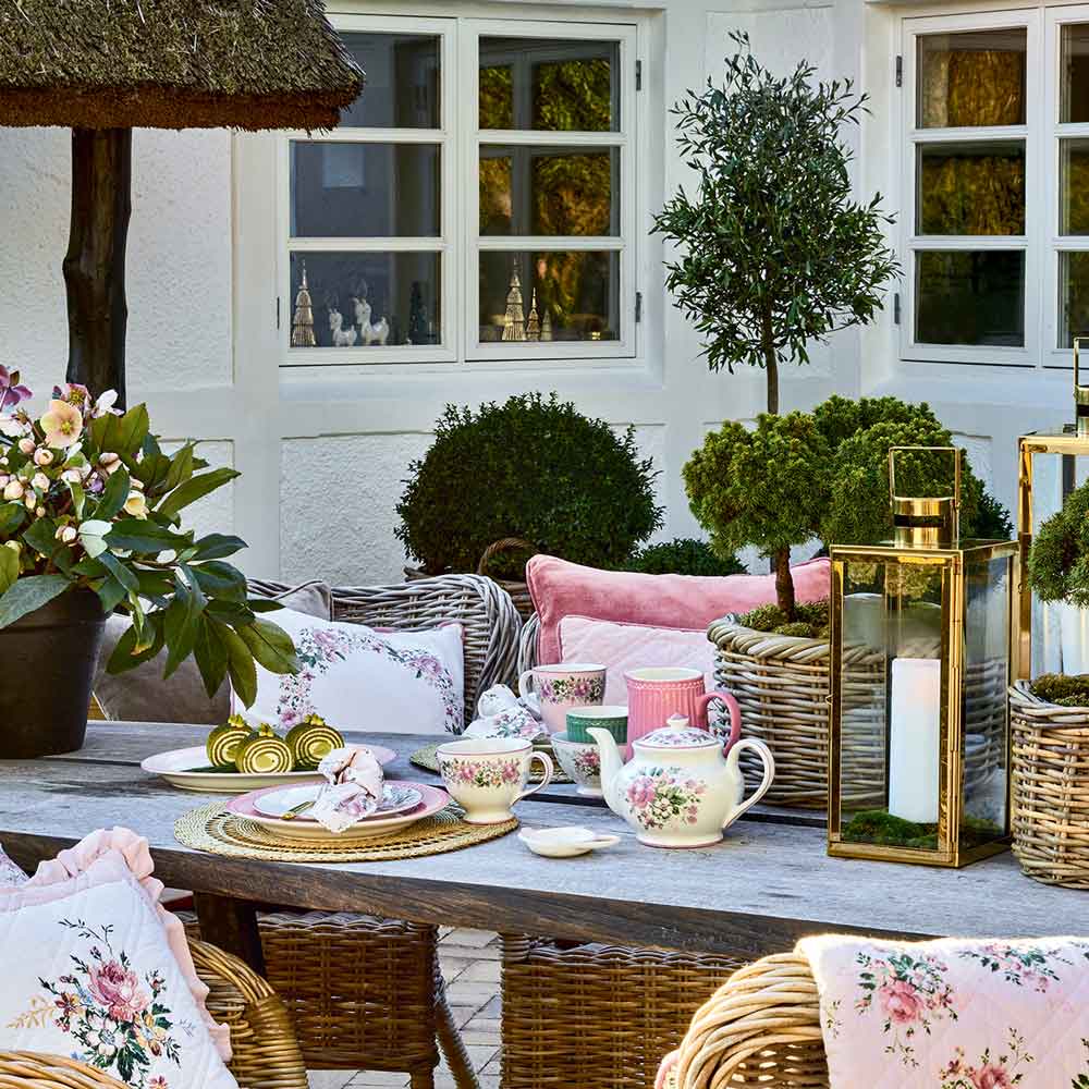 GreenGate - Marie Zuckerdose rund dusty rose