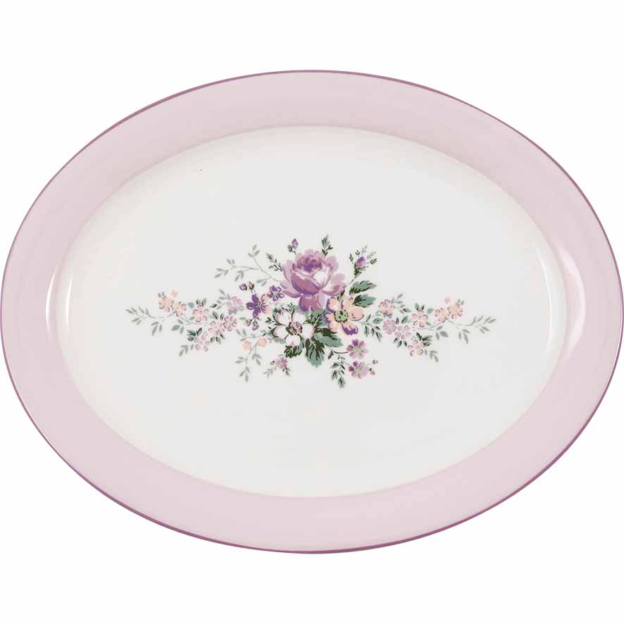 GreenGate - Marie Servierplatte oval dusty rose