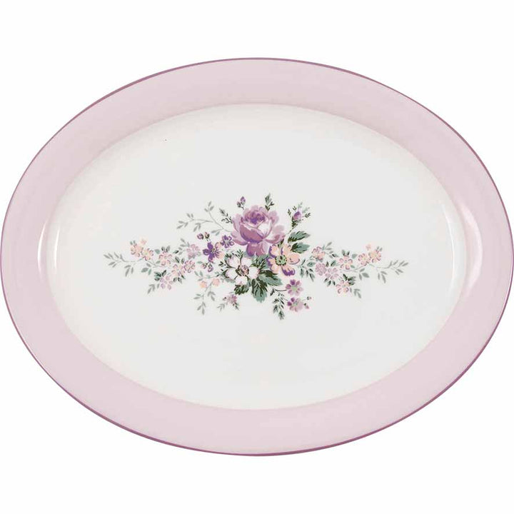 GreenGate - Marie Servierplatte oval dusty rose