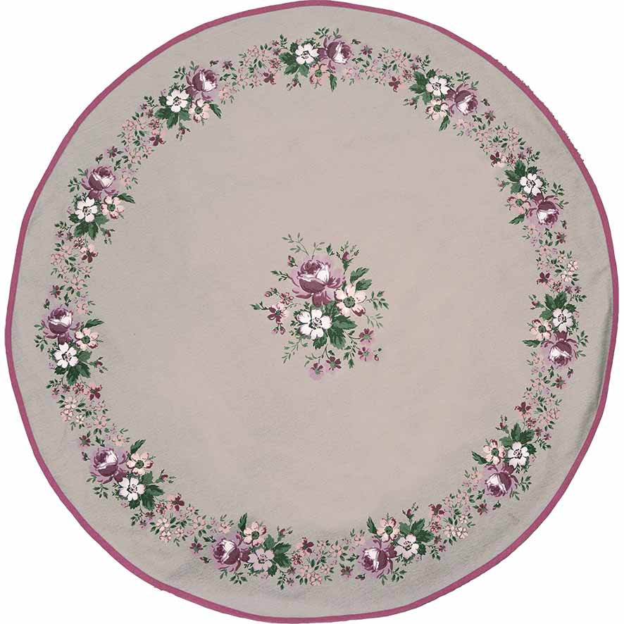 GreenGate - Marie Weihnachtsbaumdecke dusty rose 130 x 130 cm