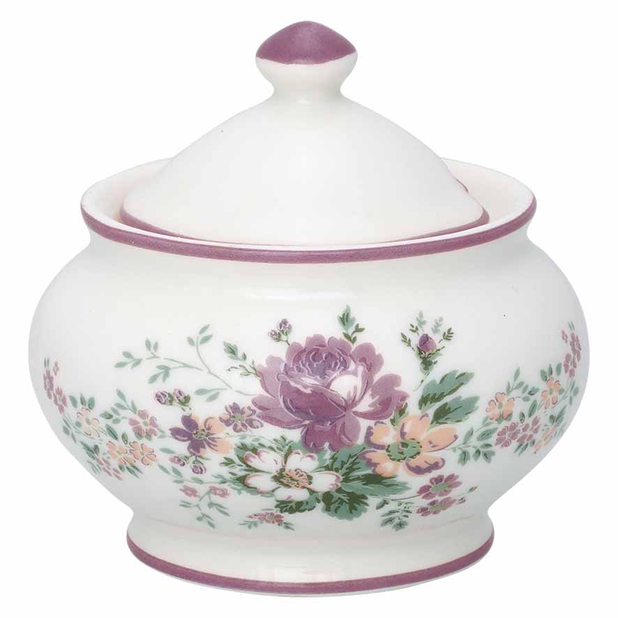 GreenGate - Marie Zuckerdose rund dusty rose