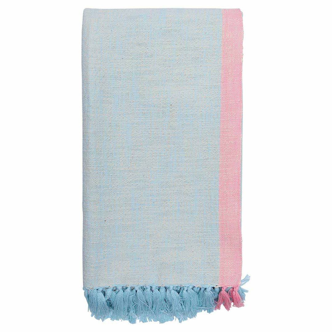 GreenGate - Minna Decke pale blue 130 x 180 cm
