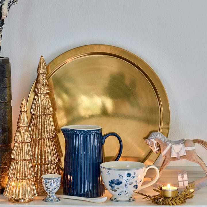 GreenGate - Schaukelpferd Dekoration silver medium