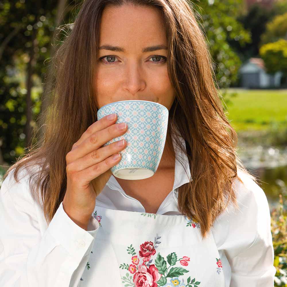 GreenGate - Suzette Latte cup pale blue