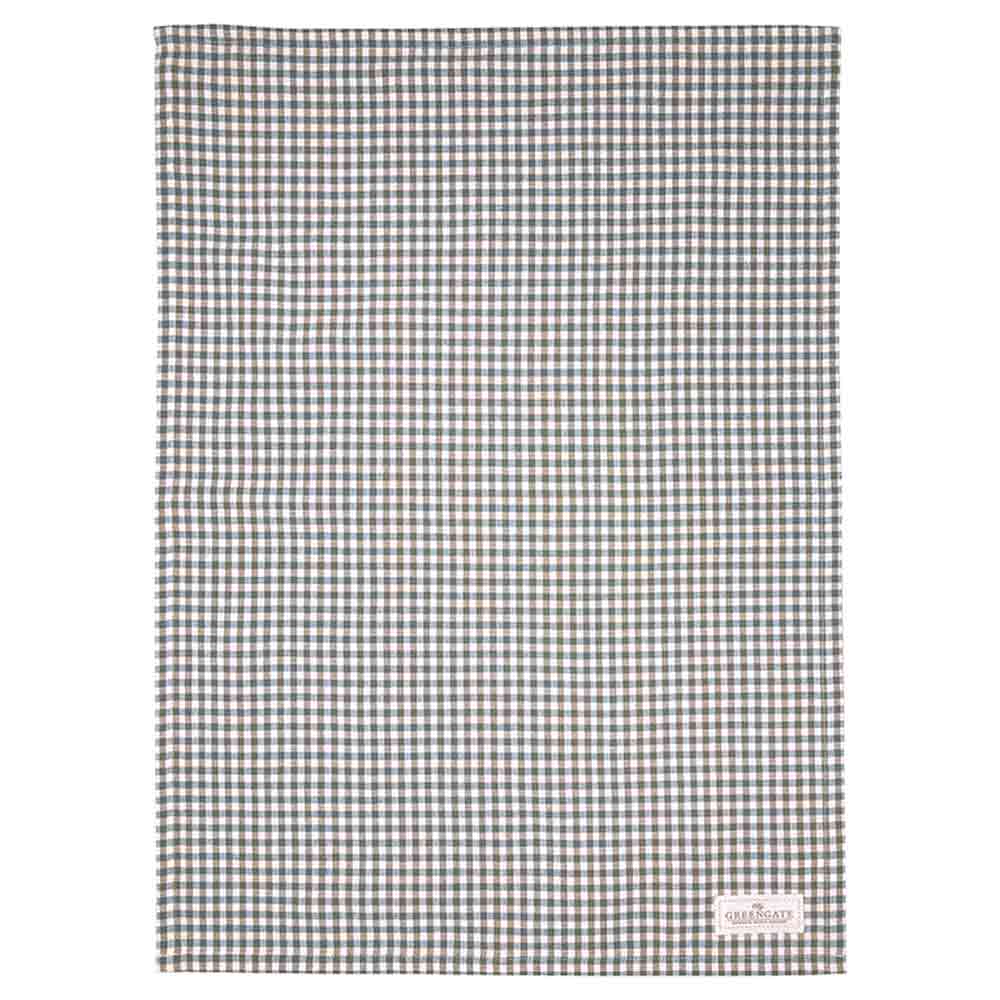 GreenGate - Theodora Geschirrtuch dusty blue