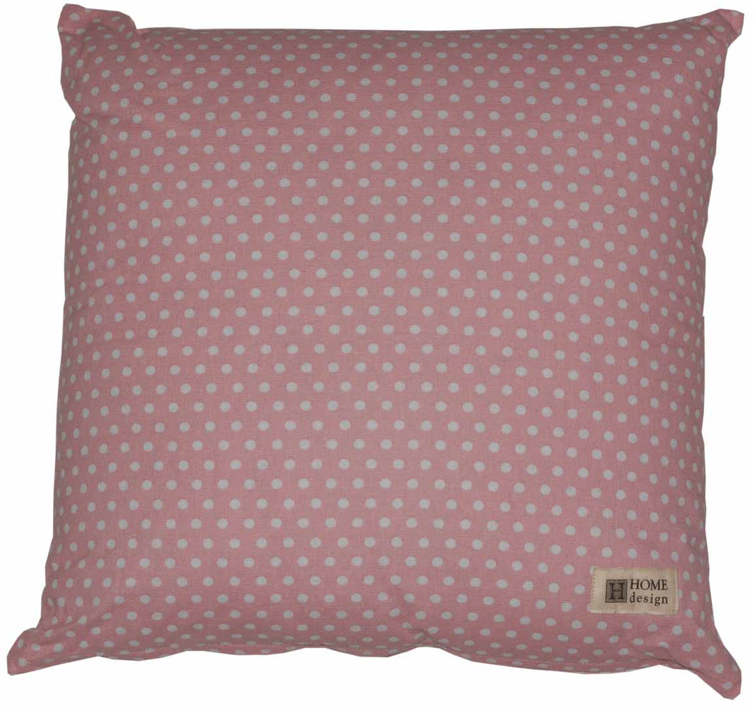 Home Design - Kissen mit Füllung Punkte in Rosa