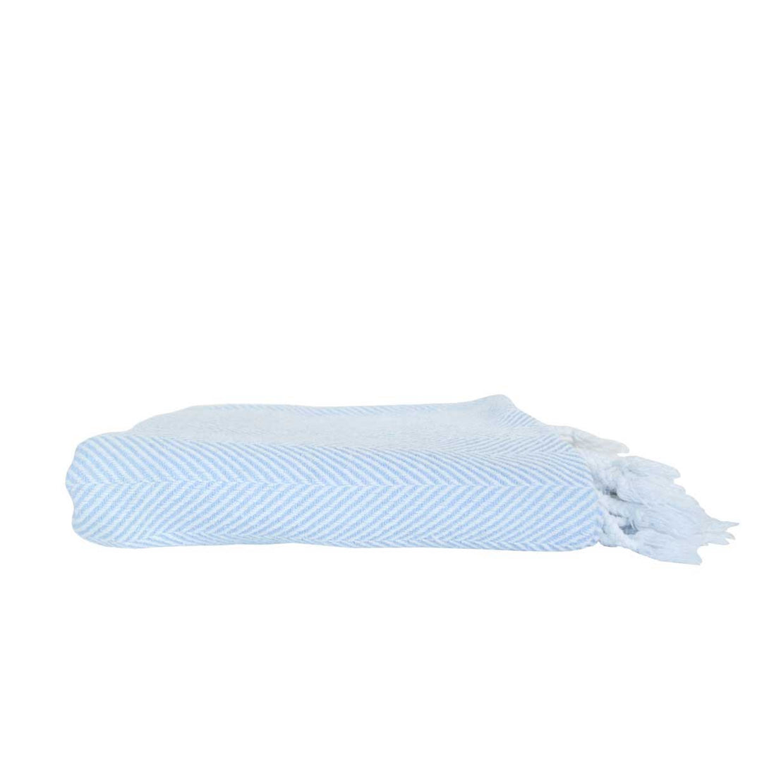 Home design - Decke Zick zack hellblau