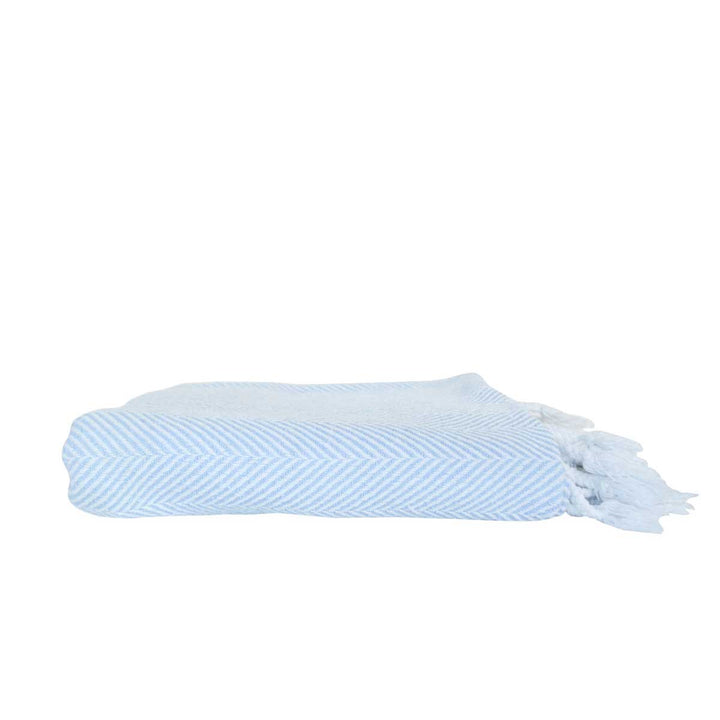 Home design - Decke Zick zack hellblau