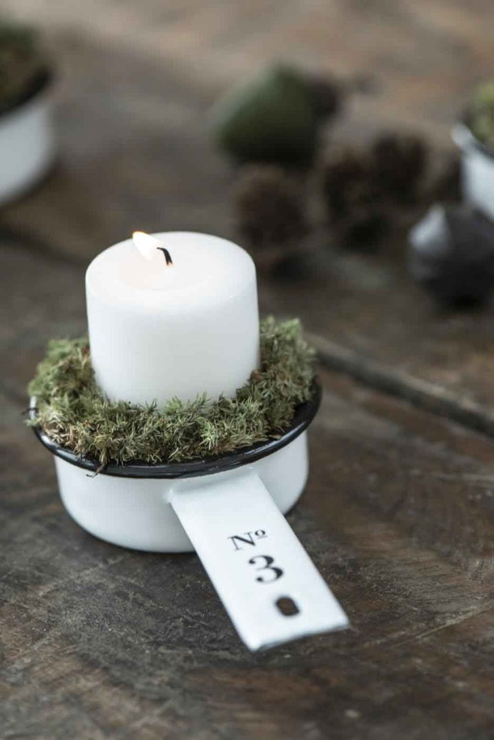 Ib Laursen - Adventskerzenhalter 4er-Set als Becher mit Henkel